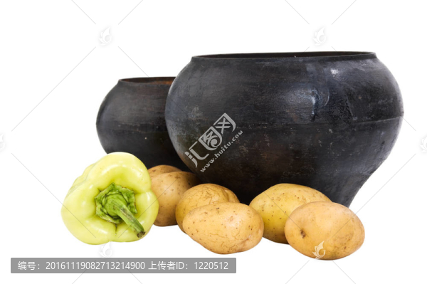 一種土豆的鑄鐵鍋