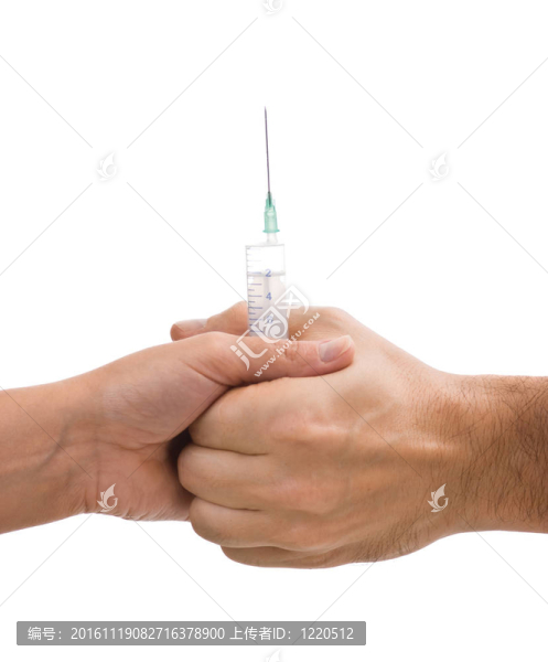 兩手注射器