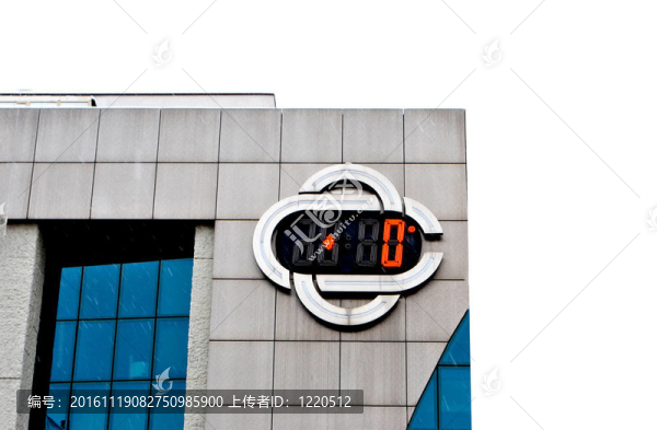 紅色的數(shù)字時鐘