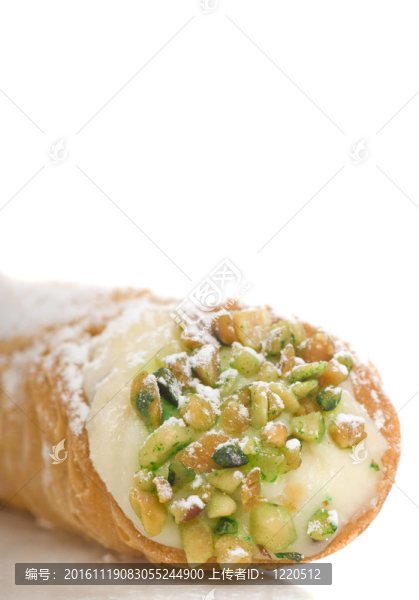 意大利奶油甜餡煎餅卷白