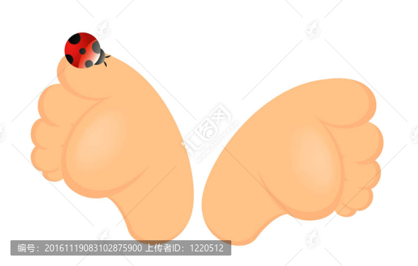 滑稽可笑的腳與該