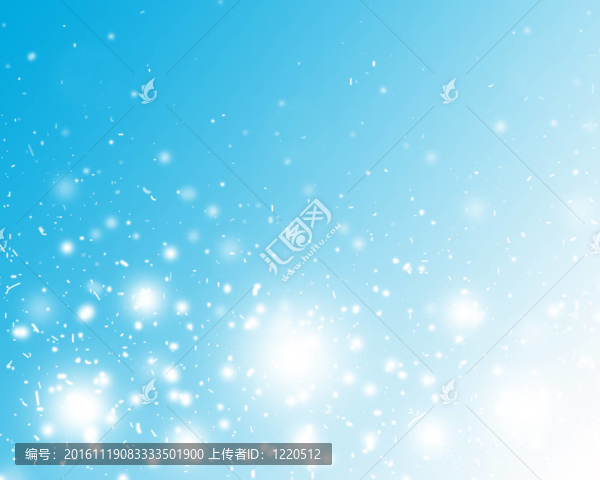 具有雪光的藍(lán)色抽象組合物