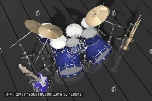 音樂舞臺(tái)上的樂器