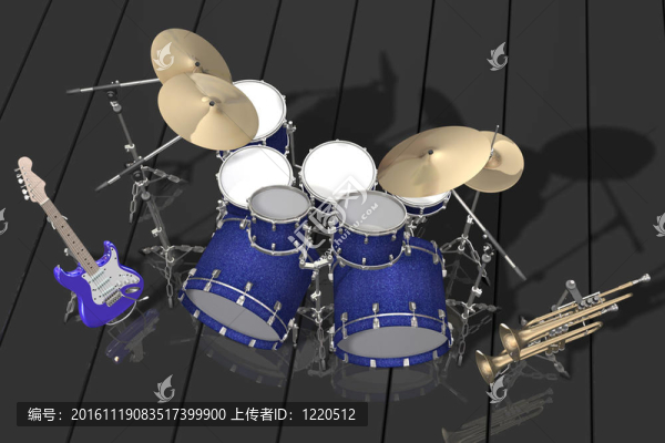 音樂舞臺上的樂器