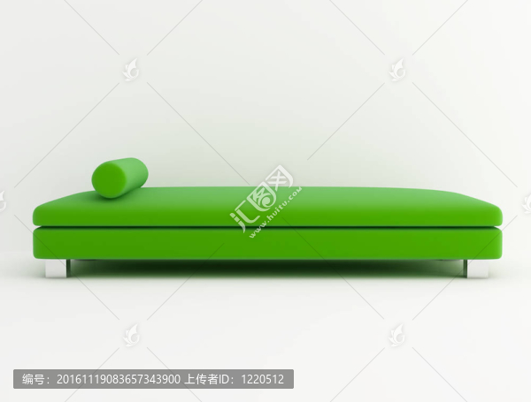 綠色的天鵝絨沙發(fā)
