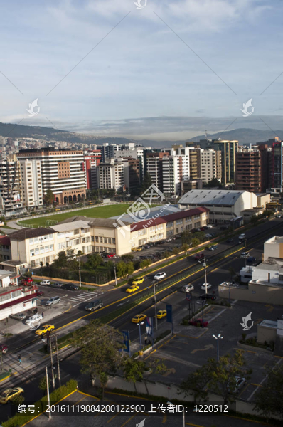 現(xiàn)代基多的摩天大樓