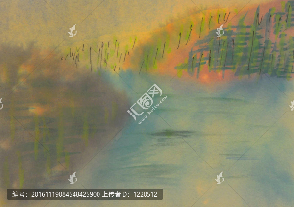 水彩畫