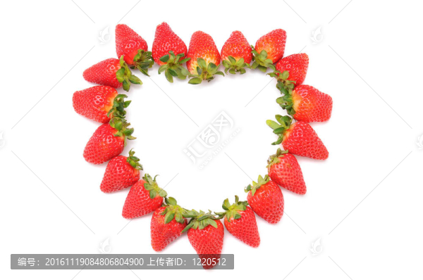 心形組strawberies