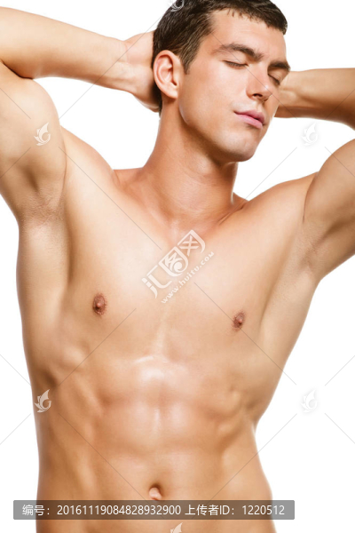 健康強壯的年輕人