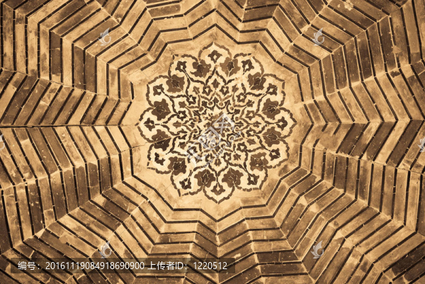 清真寺穹頂；布哈拉東方飾品；烏茲別克斯坦