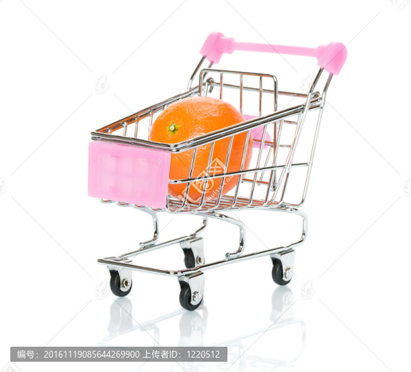 購(gòu)物車中的橙色