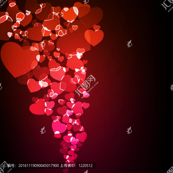 情人的背景。EPS,10