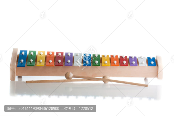 多顏色的木琴