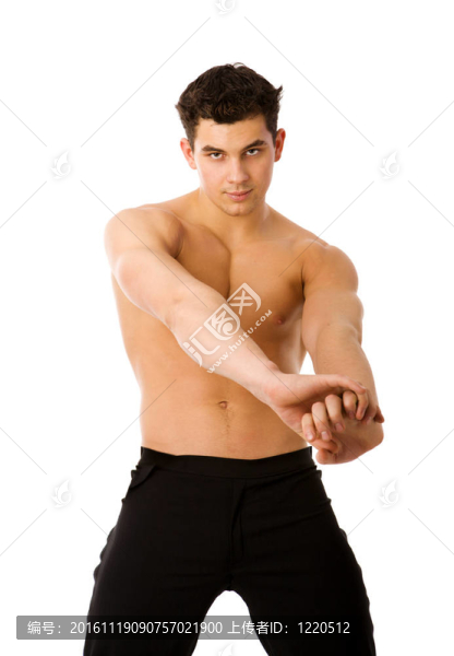 年輕運動員的人