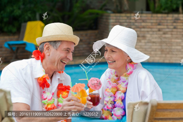 幸福的夫婦cockta高級飲用