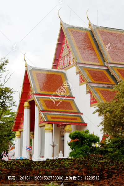 國(guó)王宮殿笏mongkolpraphitara,Ayutthaya；泰國(guó)