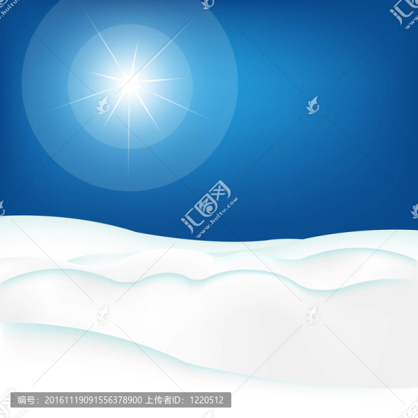 Snow,Hill和藍(lán)天