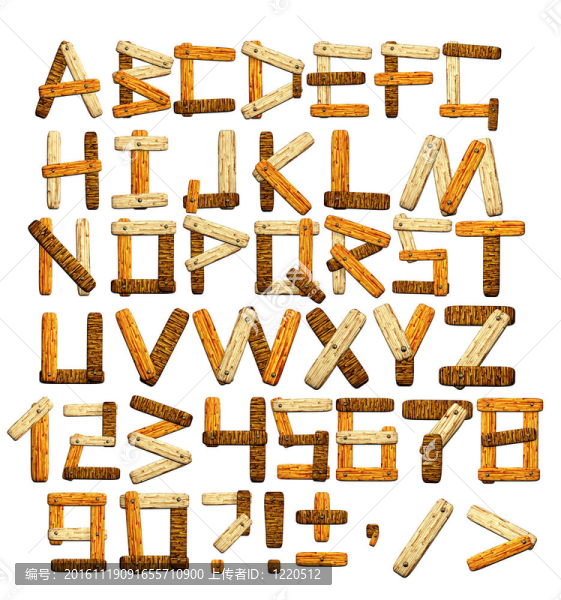 竹字母