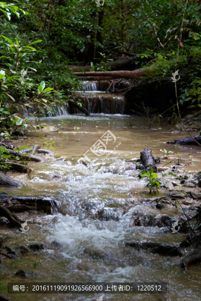 Erawan,Waterfall；Kanchanaburi；泰國