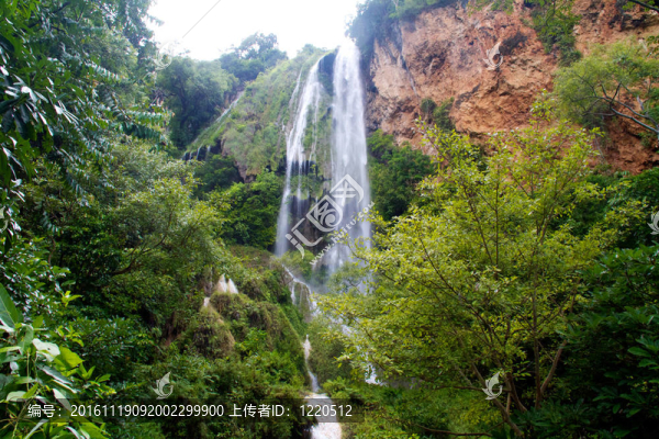 Erawan,Waterfall；Kanchanaburi；泰國