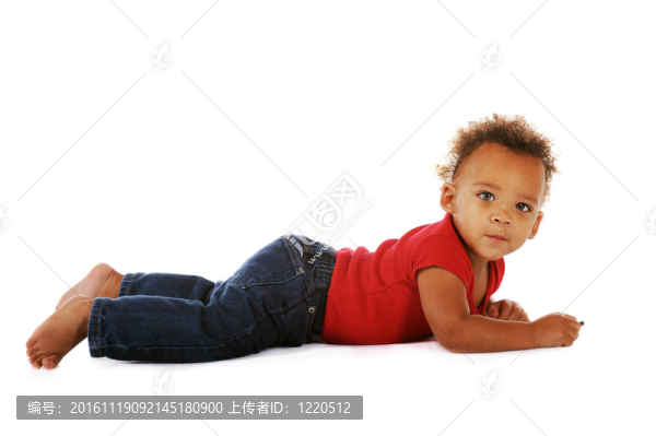 著色的孩子
