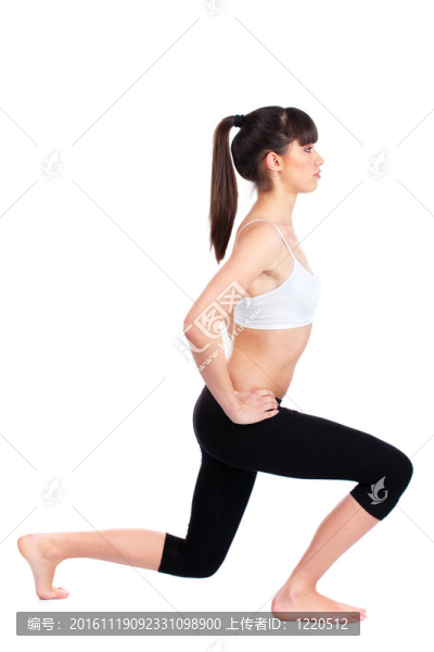 女人做運動