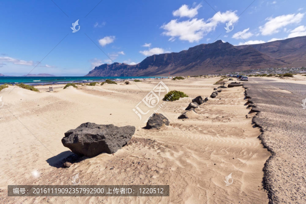 蘭薩羅特Caleta,de該公司；