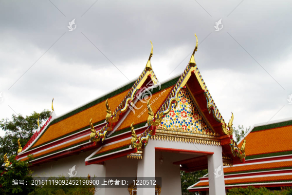 曼谷泰國鄭王廟寺細節(jié)