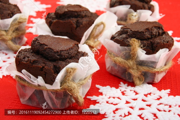 巧克力松餅。