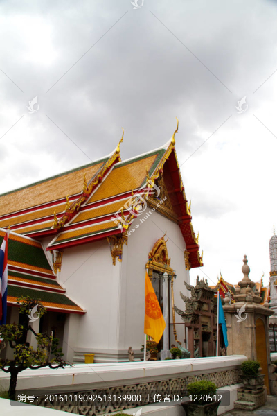 曼谷泰國鄭王廟寺細節(jié)