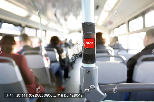 公共汽車停止按鈕