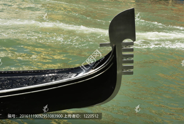 威尼斯貢多拉的細(xì)節(jié)