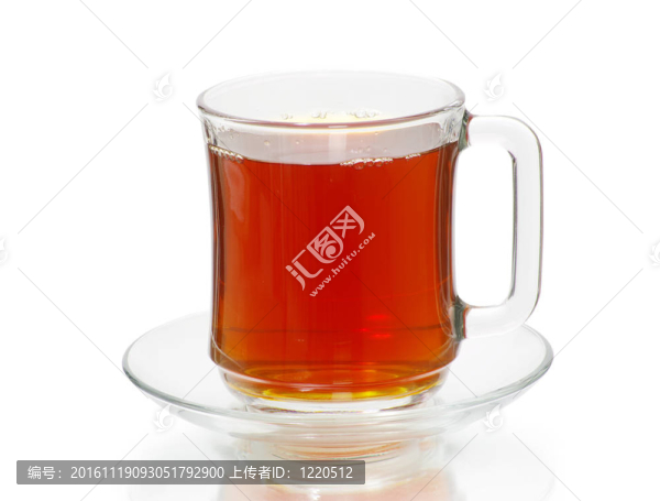 在一杯茶