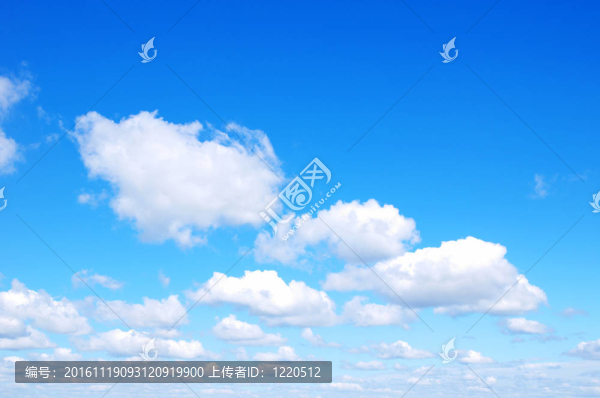 藍色的天空