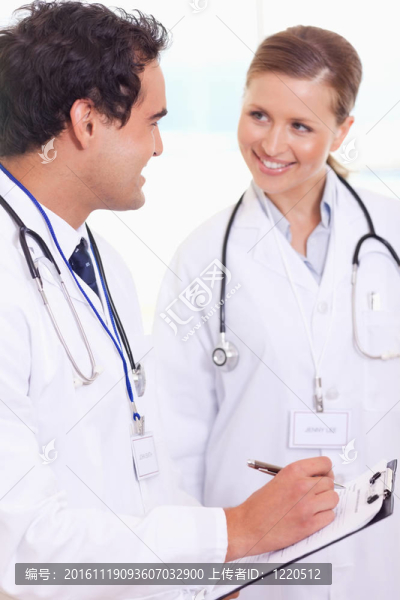 有病人記錄的醫(yī)療助理