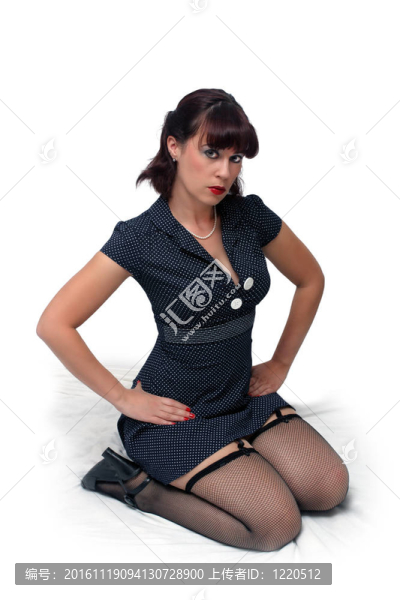 復古性感美女圖（21）