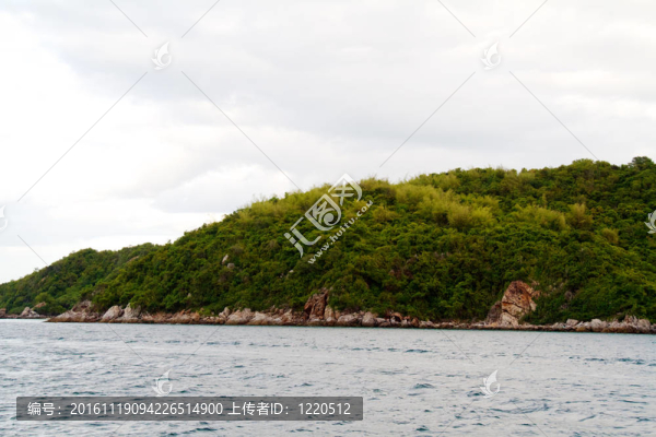 美麗的藍色海洋從斯米蘭群島泰國；亞洲