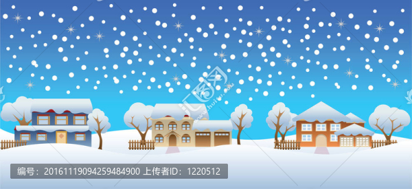 房屋冬天的雪-匯圖網(wǎng) www.fosd68.com 房屋冬天的雪