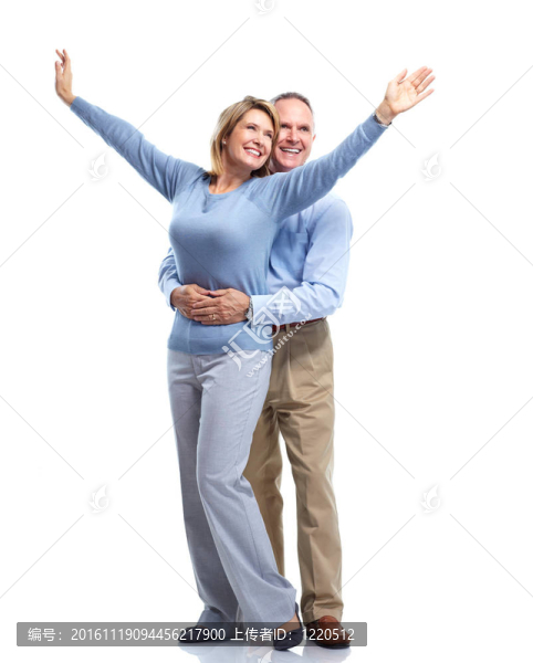 戀愛中的老夫妻。