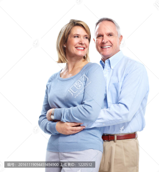 戀愛中的老夫妻。