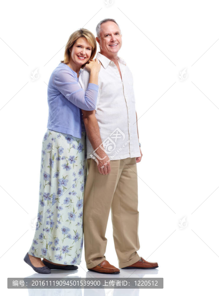 戀愛(ài)中的老夫妻。