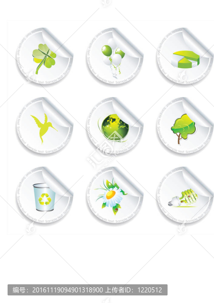 生物；生態(tài)；有機(jī)元素；標(biāo)簽；貼紙