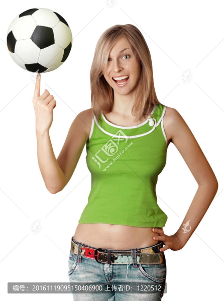 快樂(lè)女孩足球