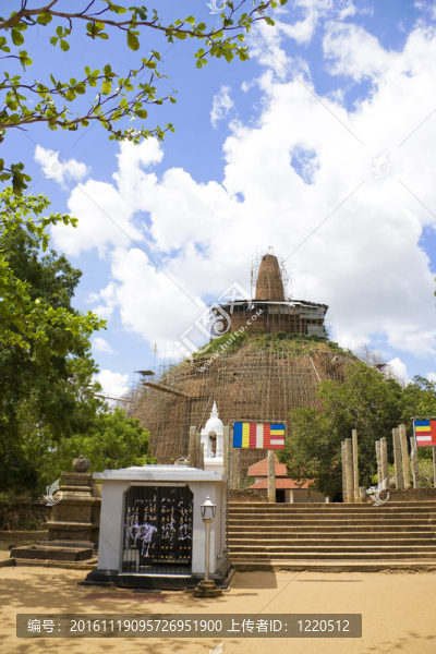 Abhayagiriya,Dagoba；阿努拉德普勒；斯里蘭卡