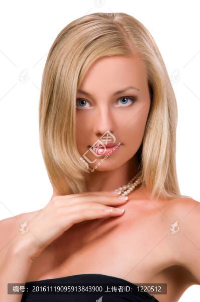 一個金發(fā)女人的肖像