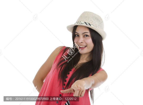指著你的女人