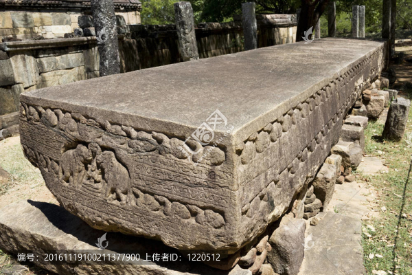 galpota（石書）；波隆納魯瓦；斯里蘭卡
