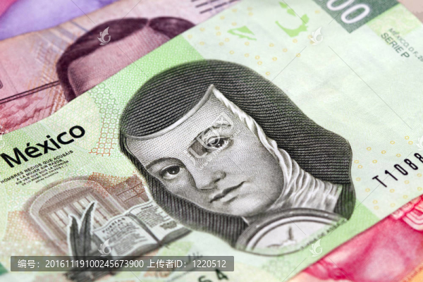 墨西哥二百比索鈔票