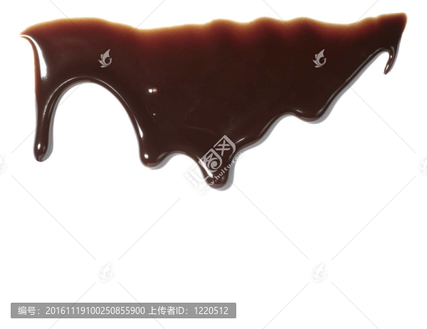 巧克力漿泄漏液態(tài)甜食