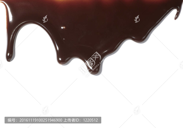 巧克力漿泄漏液態(tài)甜食